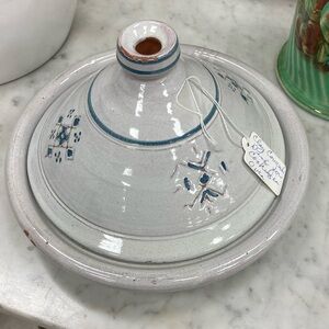 Clay Covered Dish for cooking in Oven